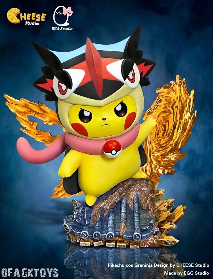 CHEESE & EGG 精靈寶可夢 - 忍蛙比卡超-ZUIHANG SHOP