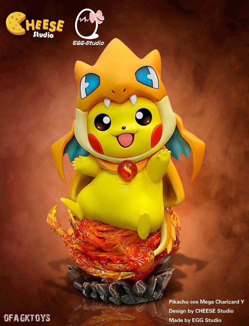 CHEESE&EGG 精靈寶可夢 XY噴火龍比卡超-ZUIHANG SHOP