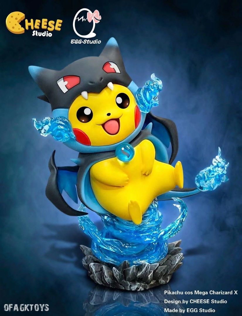 CHEESE&EGG 精靈寶可夢 XY噴火龍比卡超-ZUIHANG SHOP