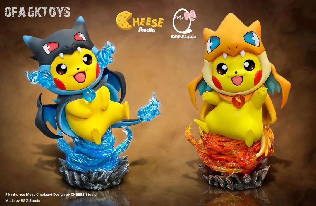 CHEESE&EGG 精靈寶可夢 XY噴火龍比卡超-ZUIHANG SHOP