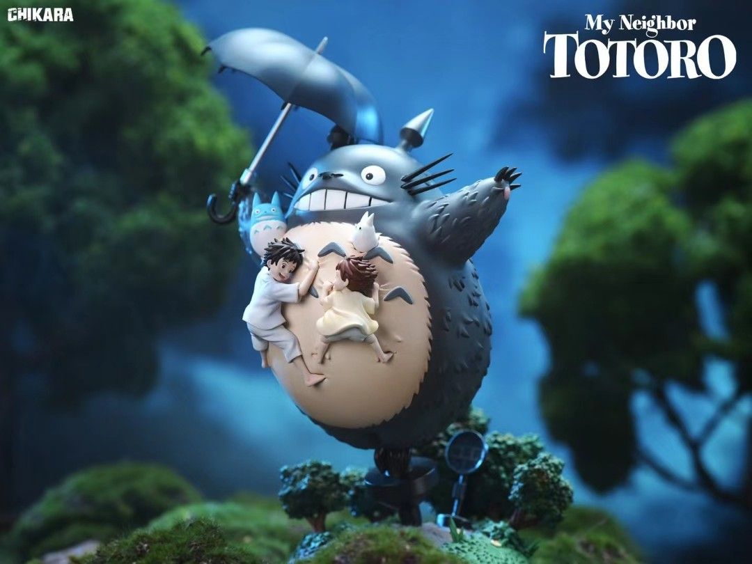 【會員秒殺】CHIKARA 宮崎駿吉卜力桌面系列 龍貓-ZUIHANG SHOP