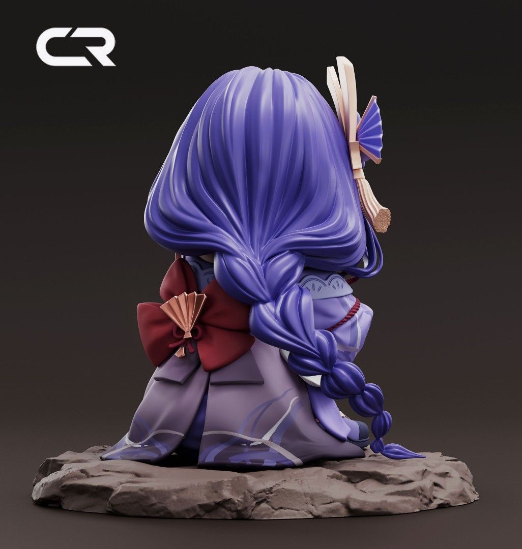 CR 原神 Q版雷電將軍