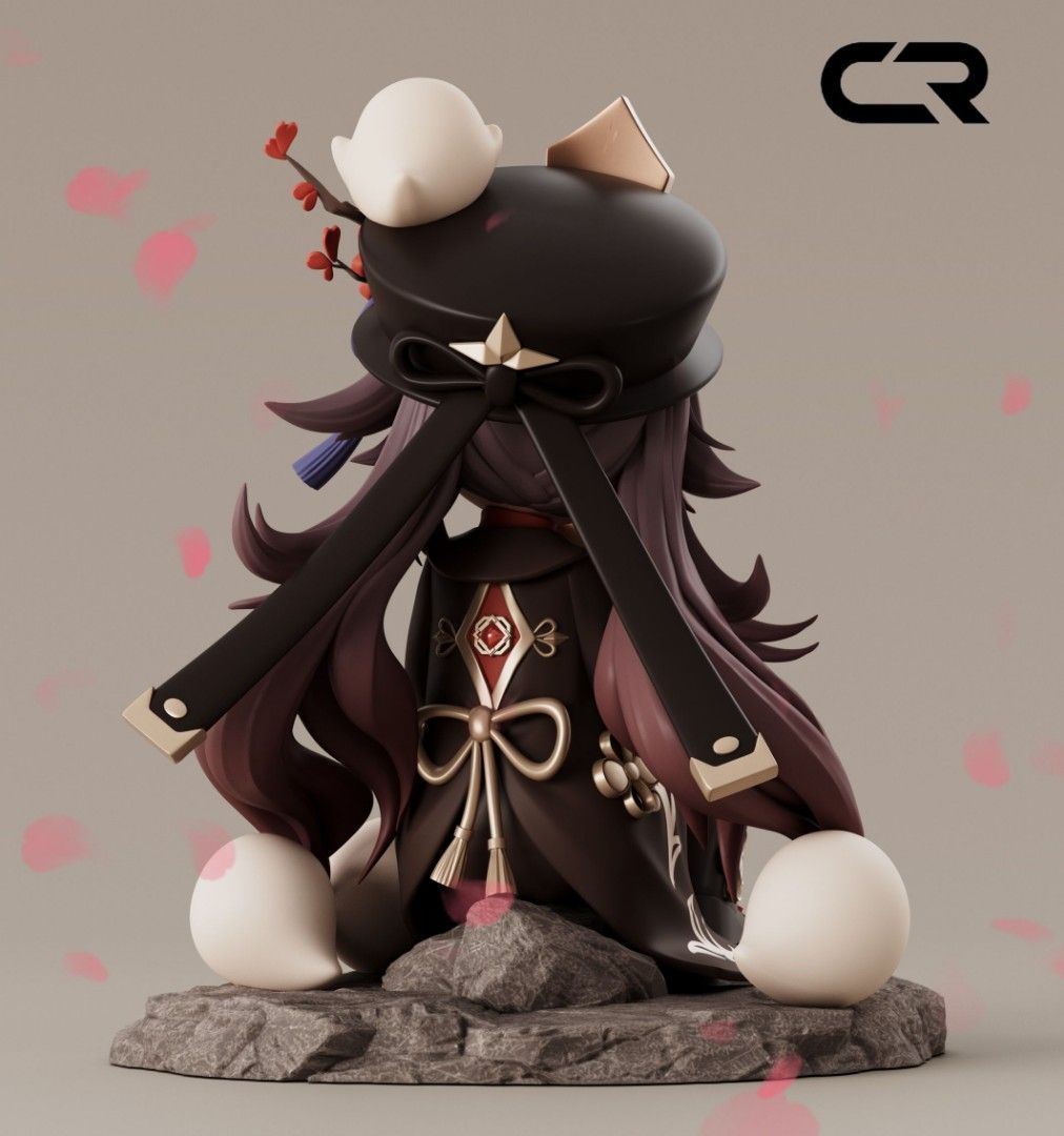 CR 原神 Q版坐姿胡桃-ZUIHANG SHOP