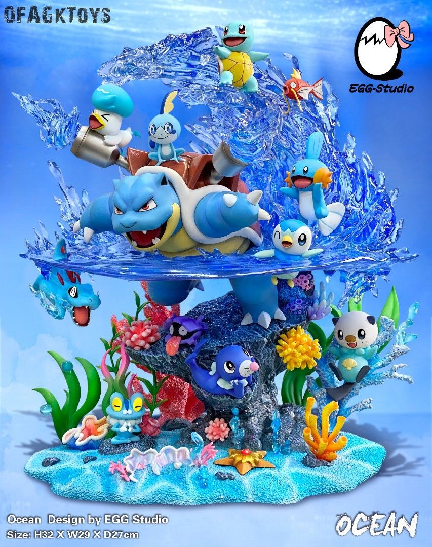 EGG 精靈寶可夢 水系精靈之海洋水箭龜-ZUIHANG SHOP