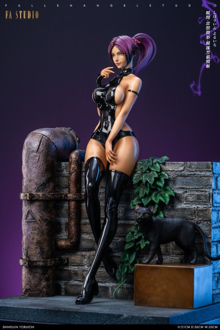 FA 死神bleach 瞬閧 雷獸戰形 瞬霳黑貓戰姬 夜一-ZUIHANG SHOP