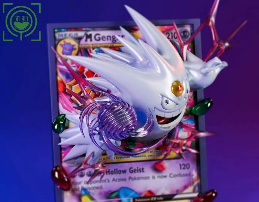 GEISHA精靈寶可夢卡牌(第三彈)白色Mega耿鬼-ZUIHANG SHOP