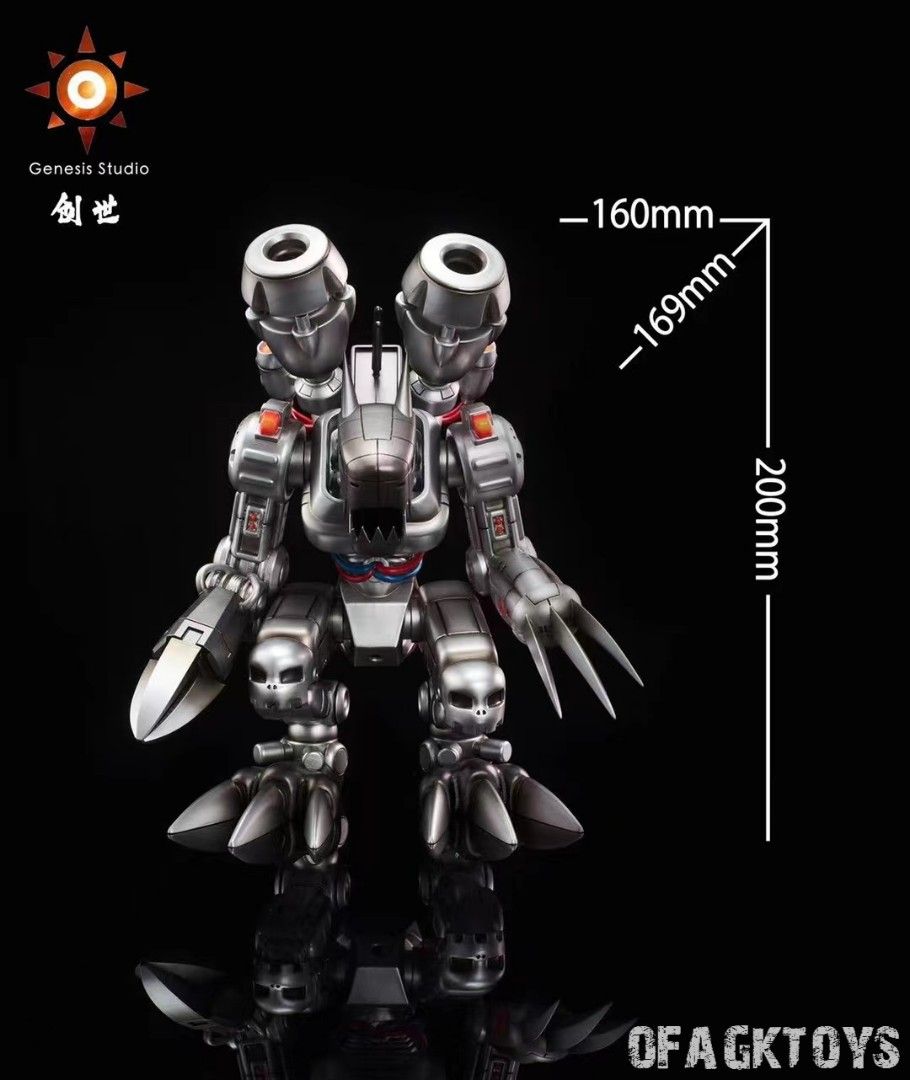 創世Genesis 數碼寶貝 - 機械邪龍獸-ZUIHANG SHOP