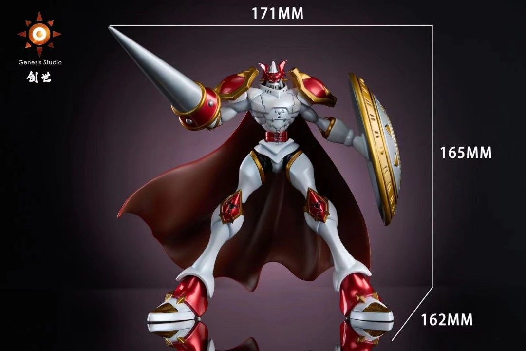 創世Genesis 數碼寶貝 皇家騎士團(第二彈)紅蓮騎士獸-ZUIHANG SHOP