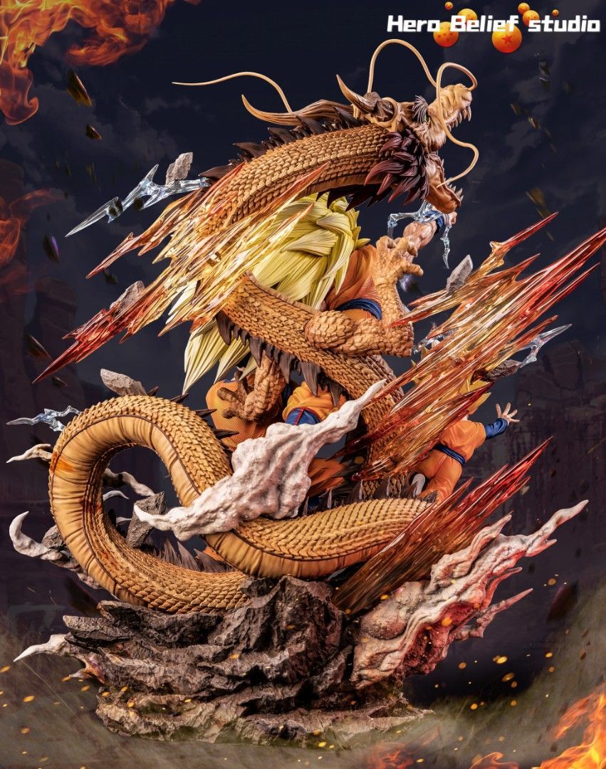 Hero belief 龍珠 超三悟空&悟飯&悟天 賽亞人集合-ZUIHANG SHOP