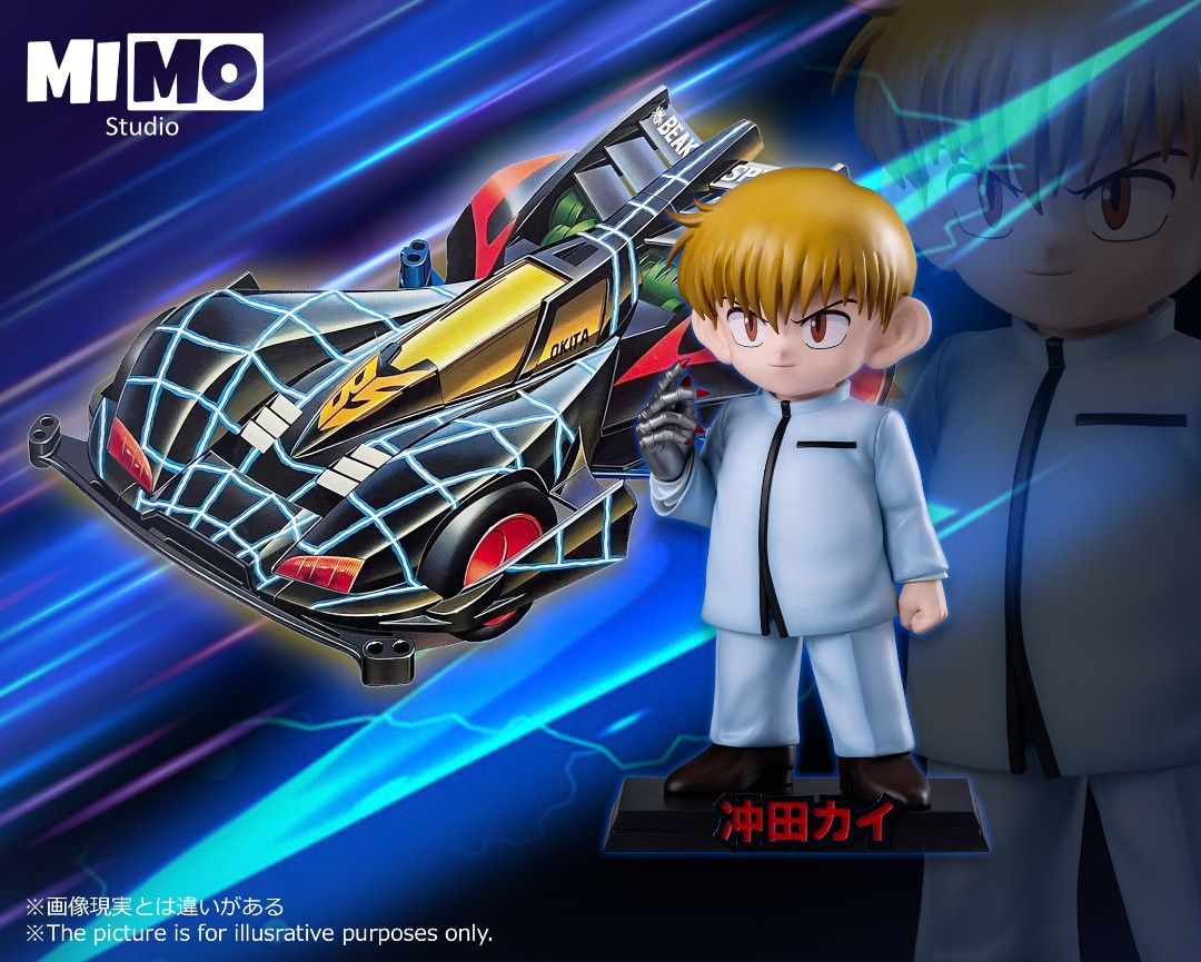 Mimo 爆走兄弟Let's & Go 四驅兄弟全人物共鳴系列(第二彈)沖田海&土方令&進藤源-ZUIHANG SHOP