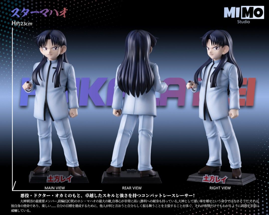 Mimo 爆走兄弟Let's & Go 四驅兄弟全人物共鳴系列(第二彈)沖田海&土方令&進藤源-ZUIHANG SHOP