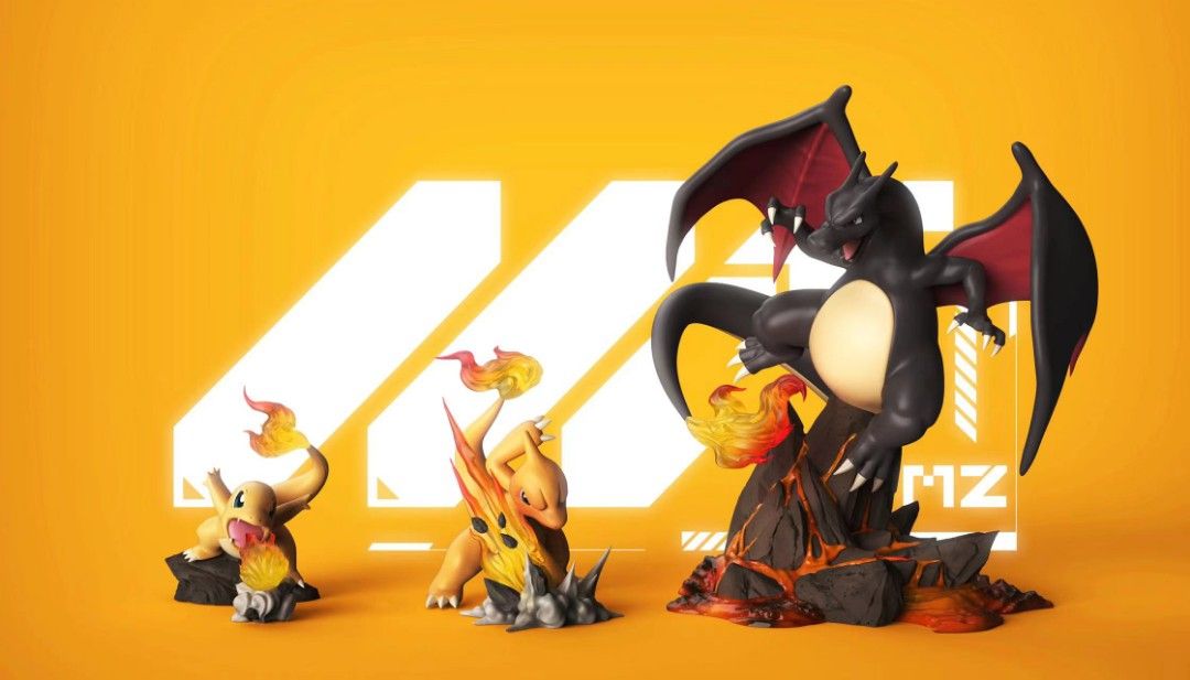 MZ 精靈寶可夢 - 小火龍&火恐龍&噴火龍進化組-ZUIHANG SHOP