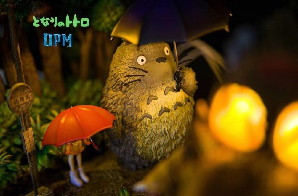 OPM宮崎駿桌面小場景系列004龍貓車站-ZUIHANG SHOP