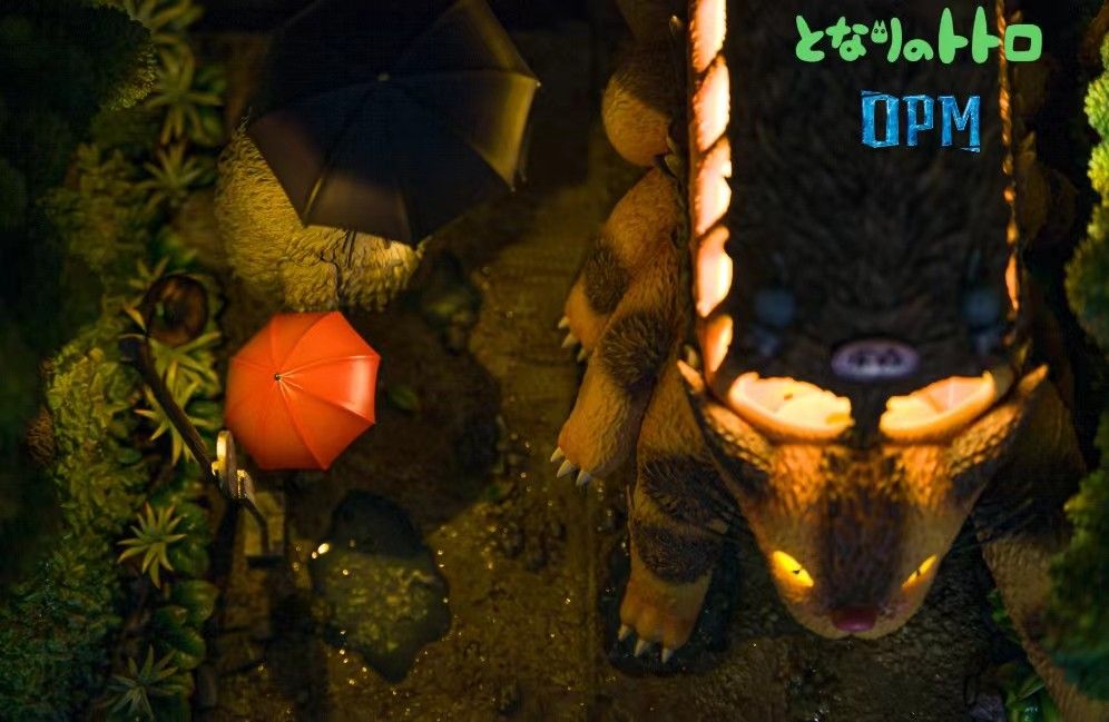 OPM宮崎駿桌面小場景系列004龍貓車站-ZUIHANG SHOP