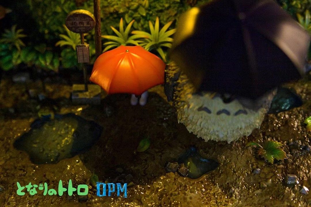 OPM宮崎駿桌面小場景系列004龍貓車站-ZUIHANG SHOP