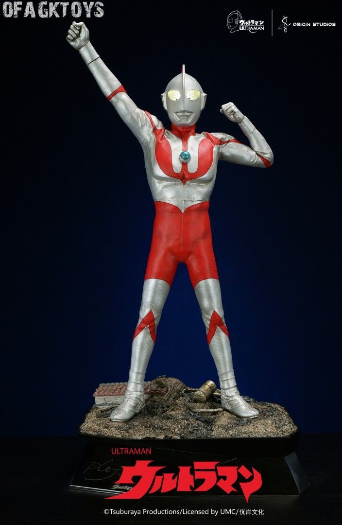Origin Studios 奧特曼起M78典藏立像 初代超人吉田 登場姿勢-ZUIHANG SHOP