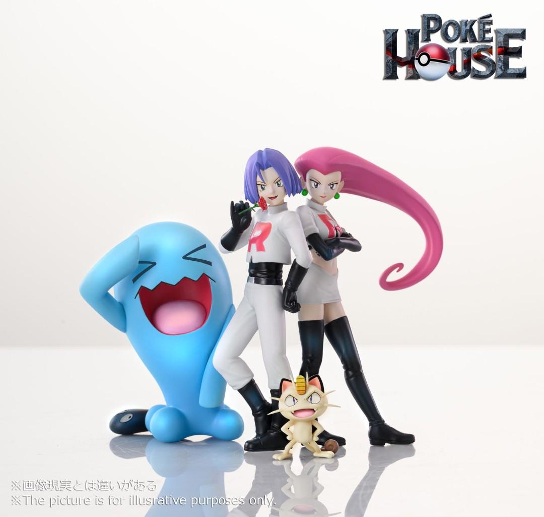 POKE HOUSE 火箭隊 武藏 小次郎 喵喵怪 果然翁-ZUIHANG SHOP