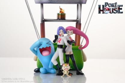 POKE HOUSE 火箭隊 武藏 小次郎 喵喵怪 果然翁-ZUIHANG SHOP