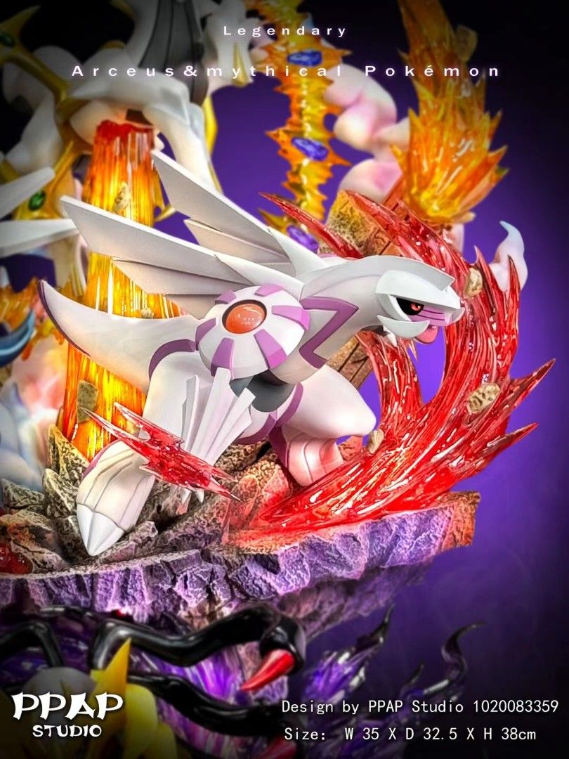 PPAP精靈寶可夢 四神組 帝牙盧卡&帕路奇亞&騎拉帝納&阿爾宙斯-ZUIHANG SHOP