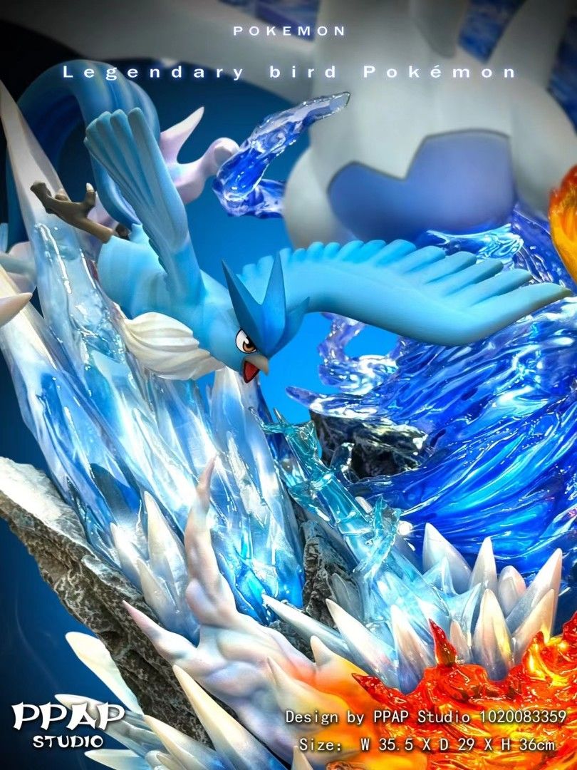 PPAP 精靈寶可夢 利基亞vs三聖鳥(火焰鳥&急凍鳥&閃電鳥)-ZUIHANG SHOP