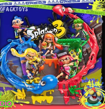 T Studio 噴射戰士美少女全家桶 斯普拉頓 漆彈大作戰-ZUIHANG SHOP