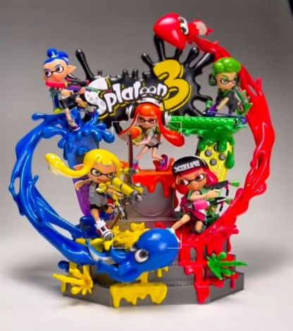 T Studio 噴射戰士美少女全家桶 斯普拉頓 漆彈大作戰-ZUIHANG SHOP