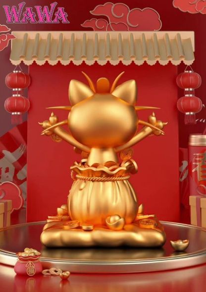 【會員秒殺】WAWA 精靈寶可夢 招財喵喵怪-ZUIHANG SHOP