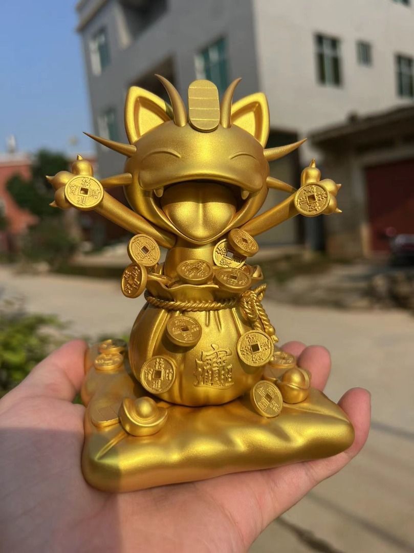 【會員秒殺】WAWA 精靈寶可夢 招財喵喵怪-ZUIHANG SHOP