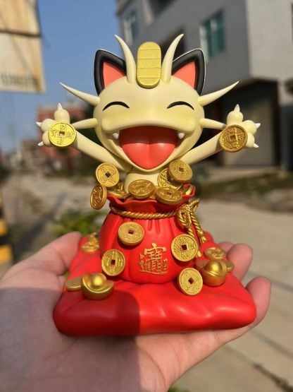 【會員秒殺】WAWA 精靈寶可夢 招財喵喵怪-ZUIHANG SHOP