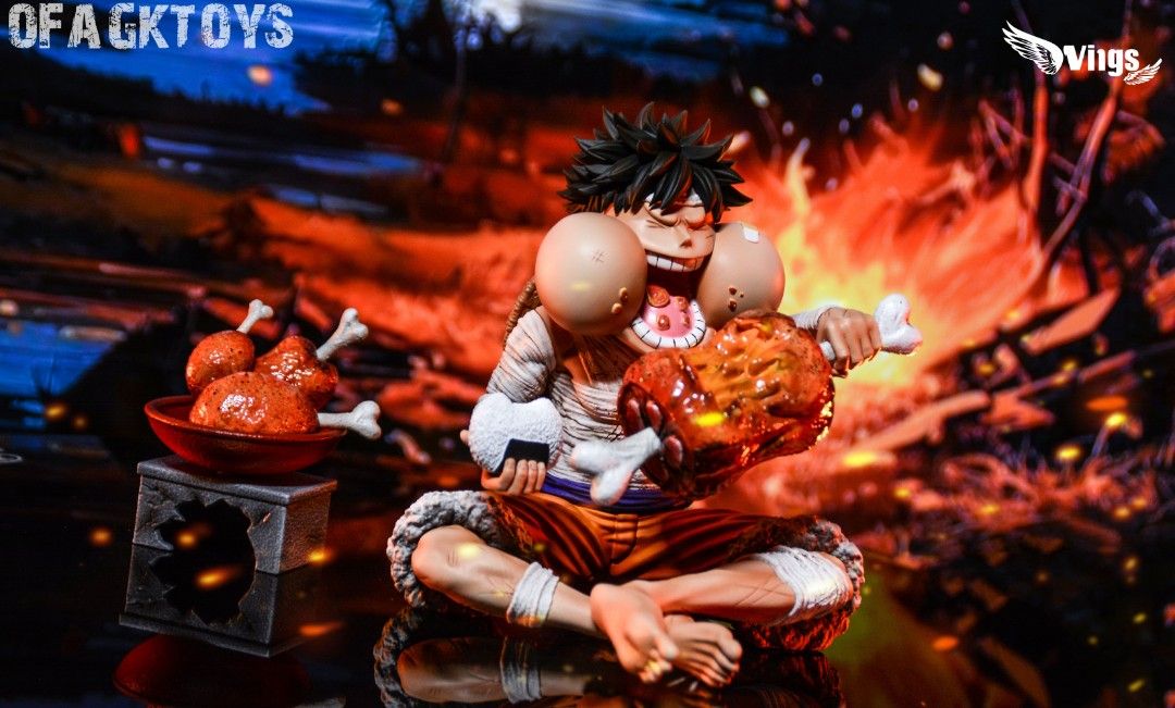 Wings 海賊王 吃肉路飛-ZUIHANG SHOP