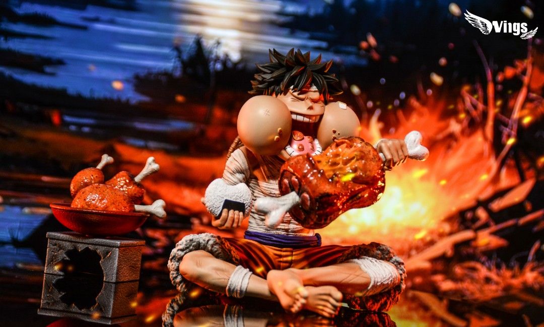 Wings 海賊王 吃肉路飛-ZUIHANG SHOP