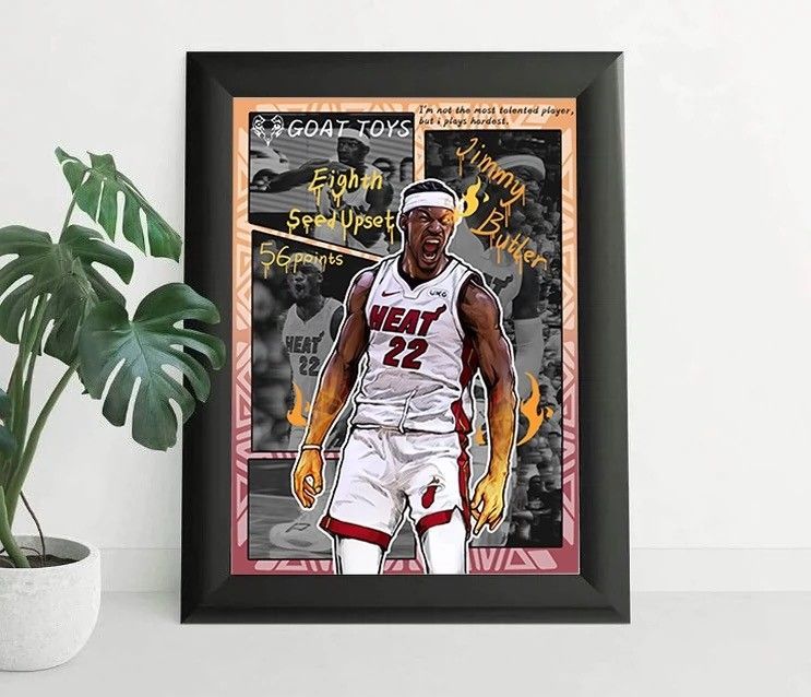 Goat ToysNBA 邁阿密熱火 占美.畢拿56分之夜套裝-ZUIHANG SHOP