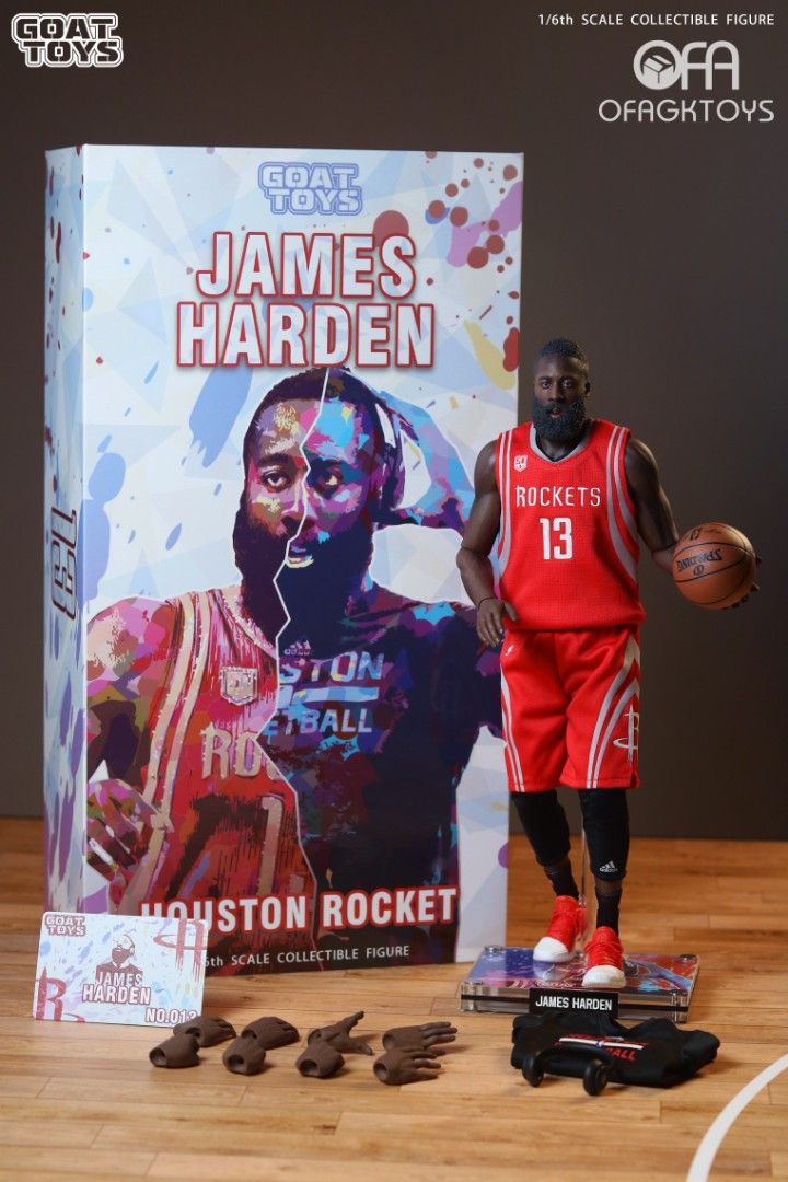 Goat ToysNBA 占士夏登James Harden 火箭隊週年紀念套裝-ZUIHANG SHOP