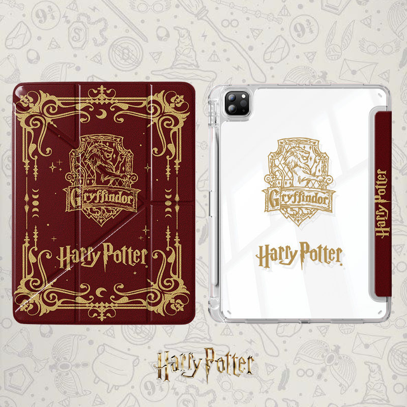 哈利波特官方聯名iPad保護殼｜Y 型折疊帶筆槽・Harry Potter 平板保護套