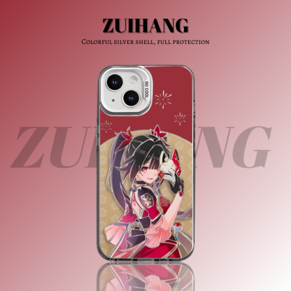 崩壞:星穹鐵道彩銀線條漸變防摔手機殼-ZUIHANG SHOP