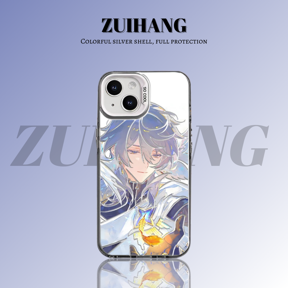 崩壞:星穹鐵道彩銀線條漸變防摔手機殼-ZUIHANG SHOP