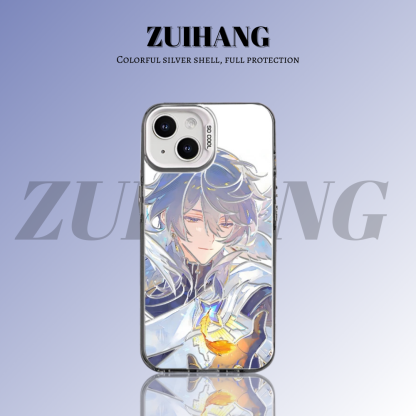 崩壞:星穹鐵道彩銀線條漸變防摔手機殼-ZUIHANG SHOP