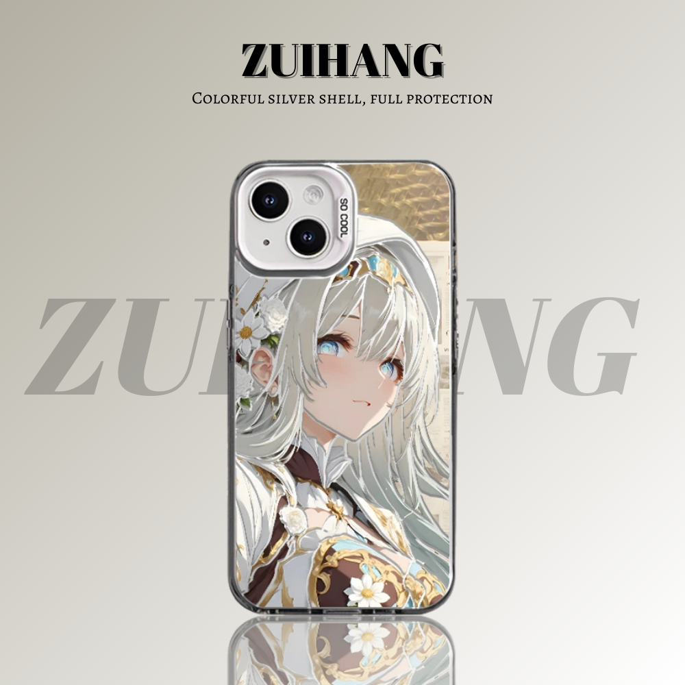 崩壞:星穹鐵道彩銀線條漸變防摔手機殼
