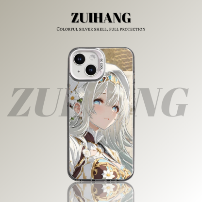 崩壞:星穹鐵道彩銀線條漸變防摔手機殼