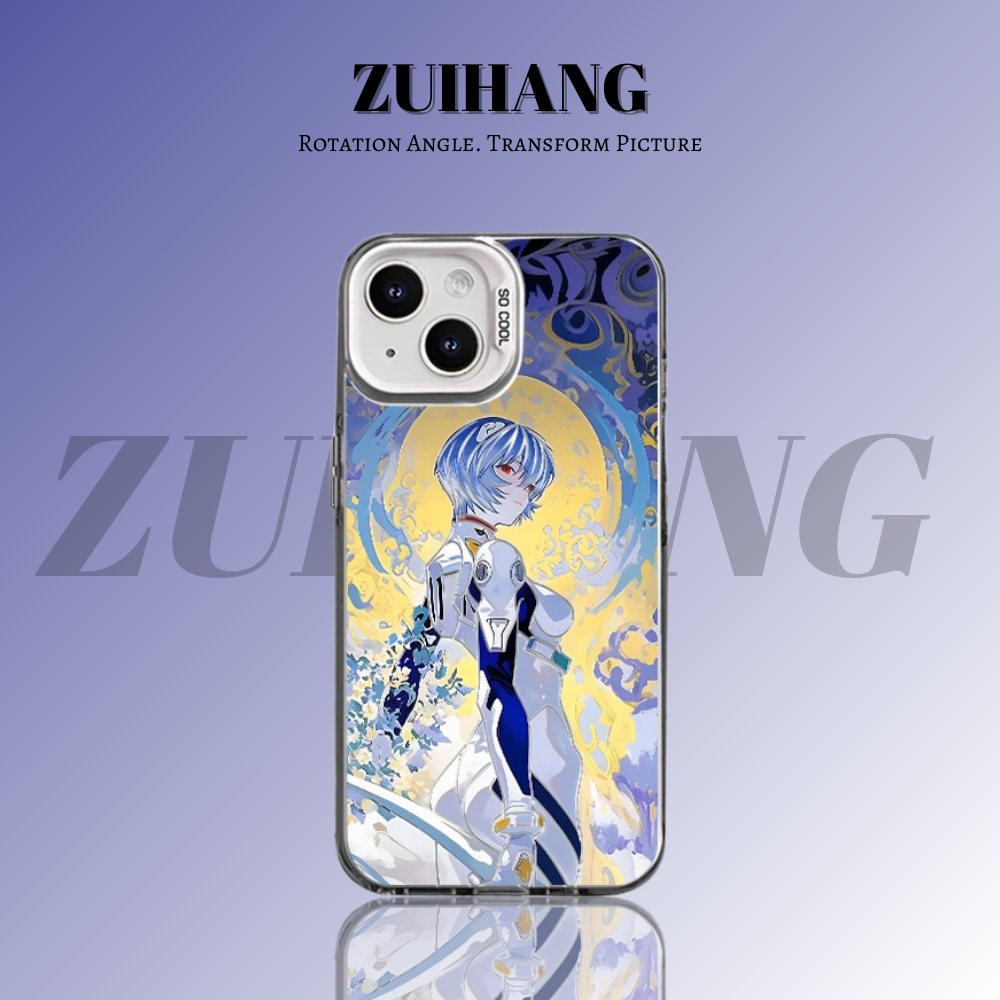 EVA新世紀福音戰士彩銀防摔手機殼-ZUIHANG SHOP