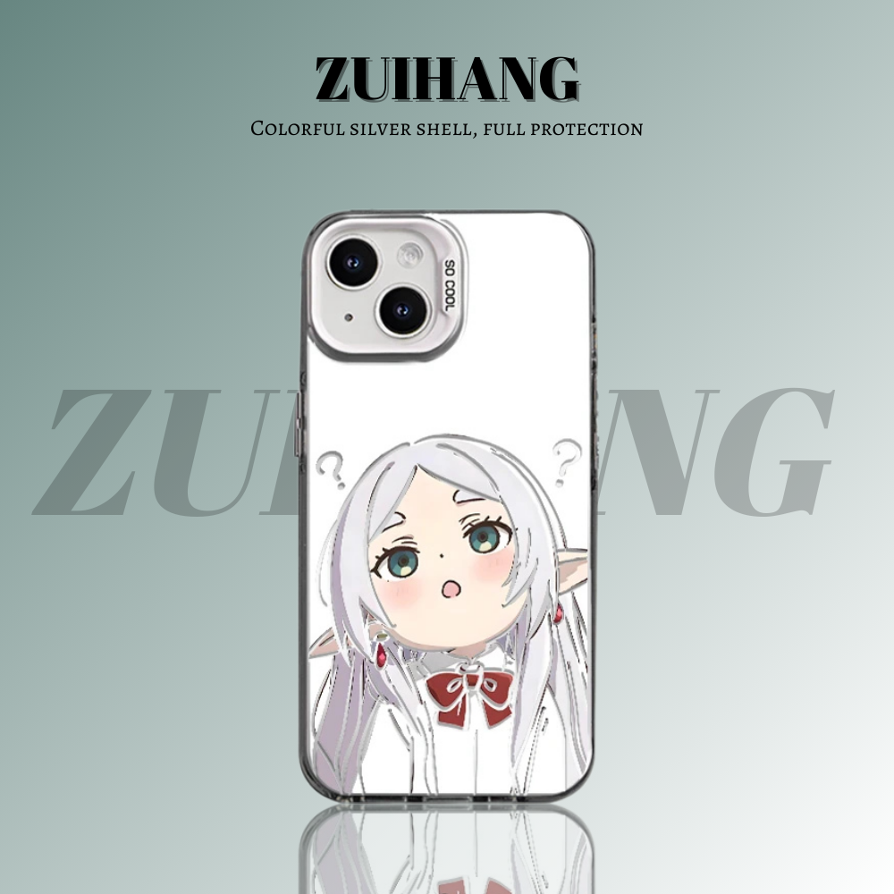 芙莉蓮彩銀線條漸變防摔手機殼-ZUIHANG SHOP