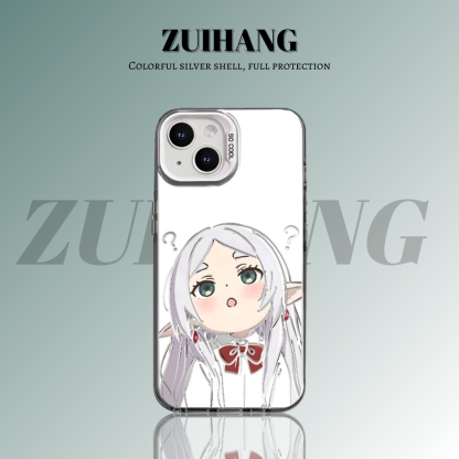 芙莉蓮彩銀線條漸變防摔手機殼-ZUIHANG SHOP