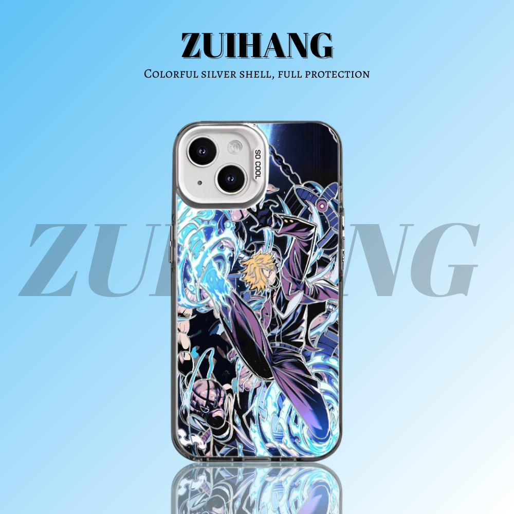 海賊王彩銀線條漸變防摔手機殼-ZUIHANG SHOP
