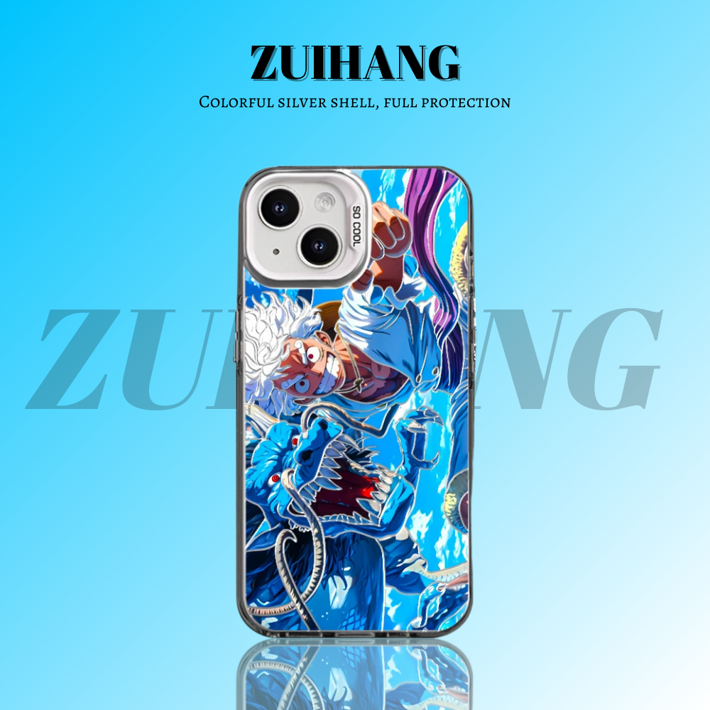 海賊王彩銀線條漸變防摔手機殼-ZUIHANG SHOP