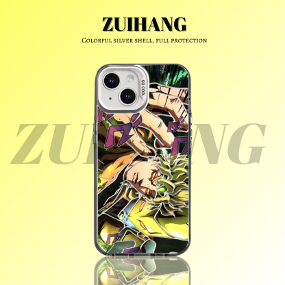 【大集合1.0】動漫彩銀線條漸變防摔手機殼-ZUIHANG SHOP