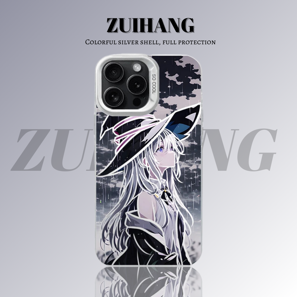 魔女之旅彩銀線條漸變防摔手機殼-ZUIHANG SHOP