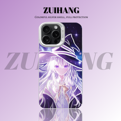 魔女之旅彩銀線條漸變防摔手機殼-ZUIHANG SHOP