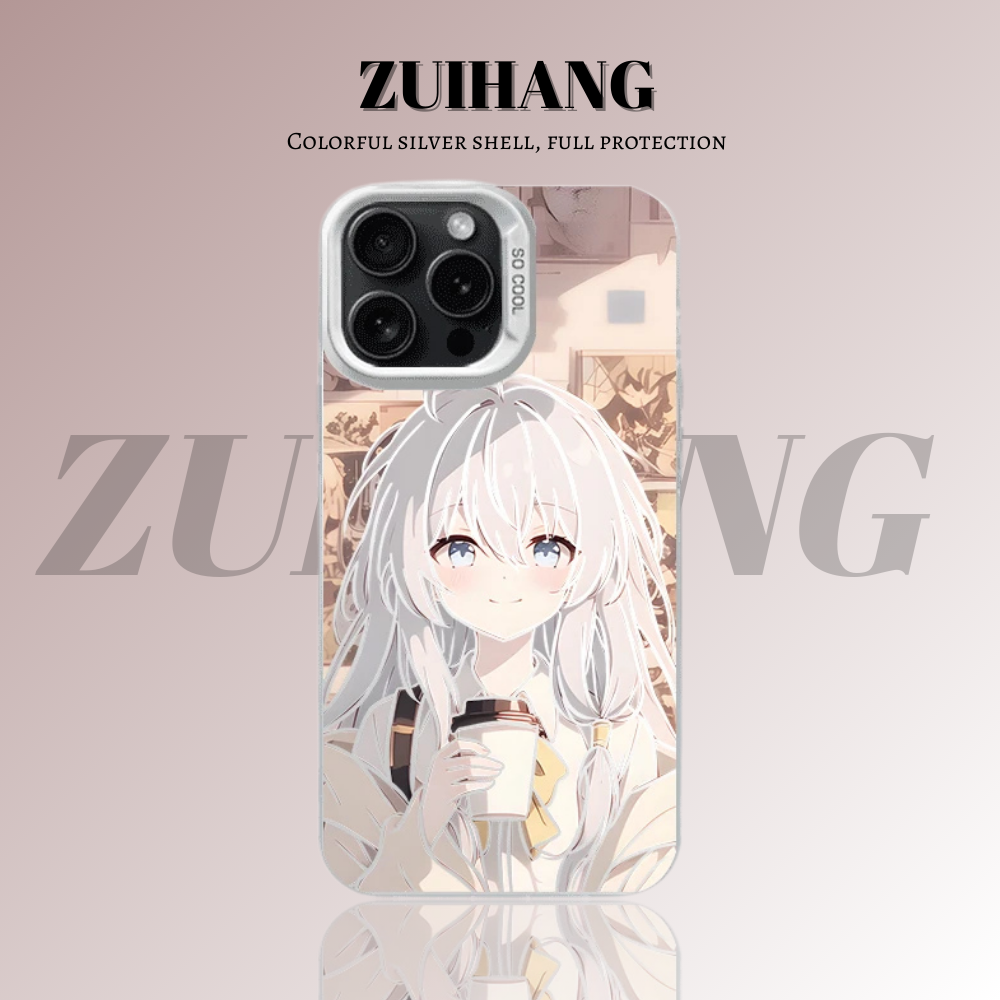 魔女之旅彩銀線條漸變防摔手機殼-ZUIHANG SHOP