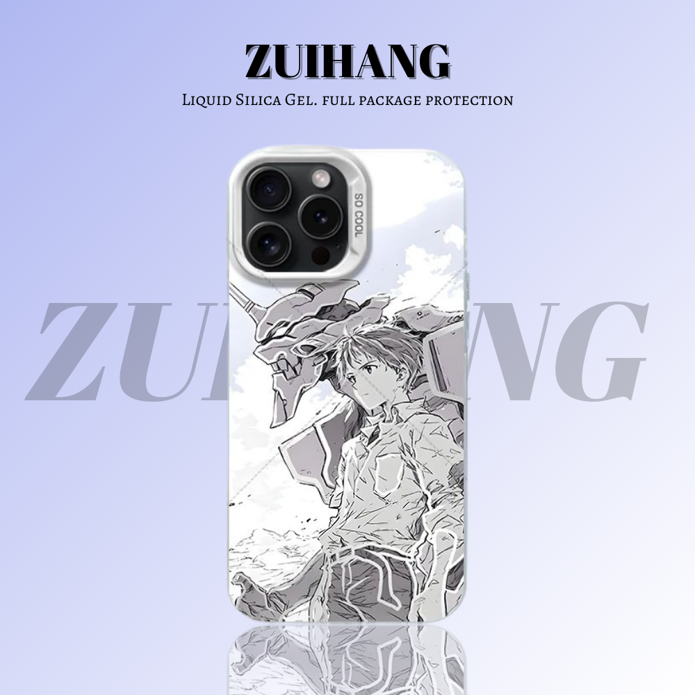 EVA新世紀福音戰士彩銀防摔手機殼-ZUIHANG SHOP