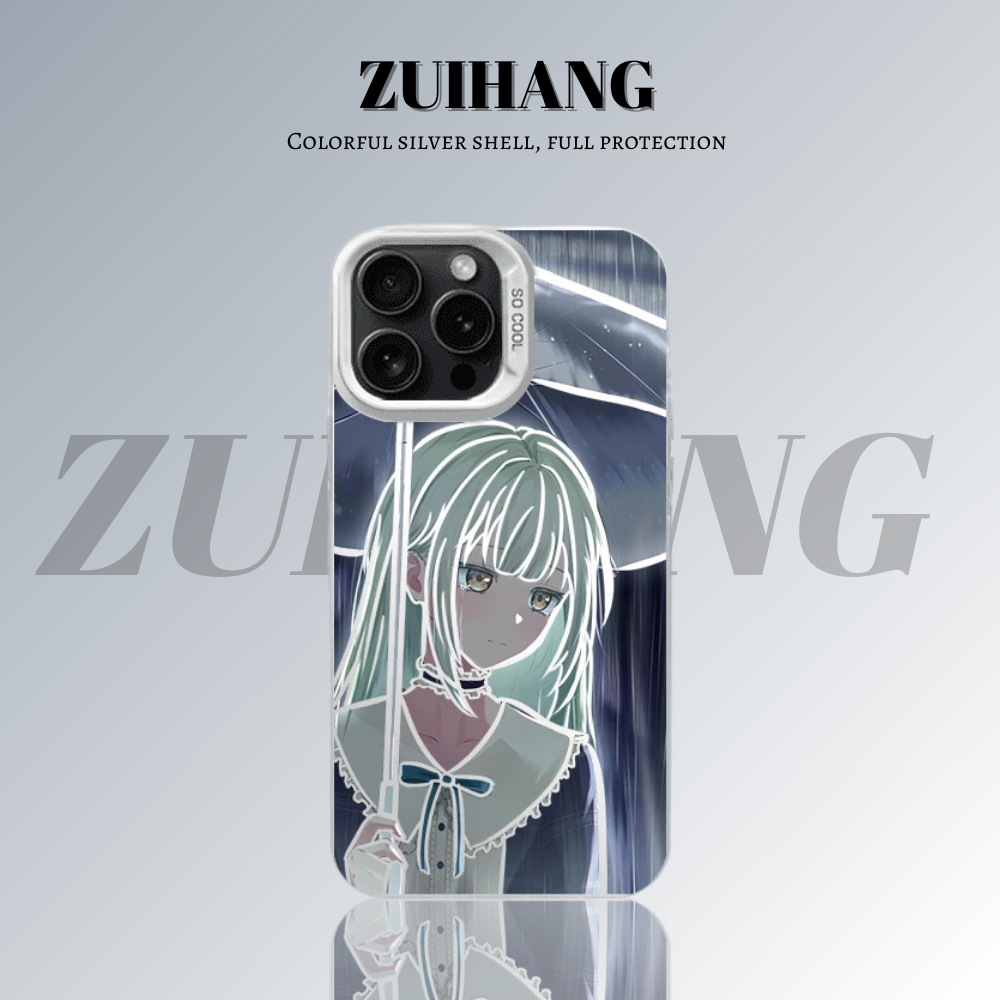 BanG Dream!彩銀線條漸變防摔手機殼-ZUIHANG SHOP